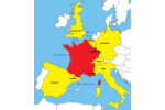 J'apprends à situer... les pays aux frontières de la France