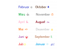 Wie viele Tage hat dieser Monat?